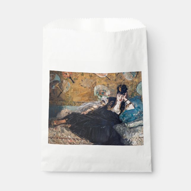 Bolsa De Papel Edouard Manet - Dama de fans (Anverso)