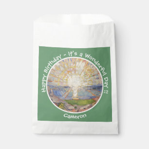 Bolsa De Papel Edvard Munch The Sun (Solen) - Artículos Fiestas S