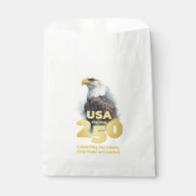 EE. UU. 250: Águila de acuarela y oro