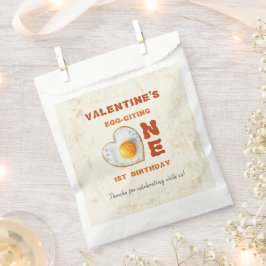 Bolsa De Papel Egg-Citing Baby BBQ Primer Cumpleaños