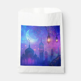 Bolsa De Papel Eid Mubarak Magic Arabian Nights Crescent Colores