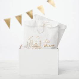 Bolsa De Papel Eid Mubarak moderno feliz Eid