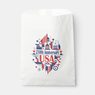 Bolsa De Papel El 250 aniversario de Estados Unidos