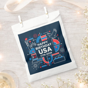 Bolsa De Papel El 250 aniversario de Estados Unidos