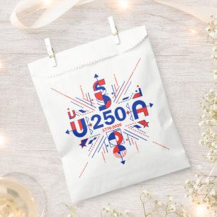 Bolsa De Papel El 250 aniversario de Estados Unidos