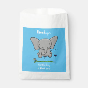 Bolsa De Papel El adorable y adorable ilustracion de elefantes be