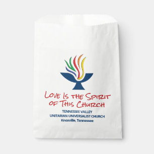 Bolsa De Papel El amor es el Espíritu - TVUUC