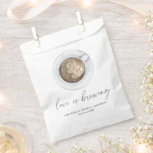 Bolsa De Papel El amor está preparando la ducha de la novia de ca
