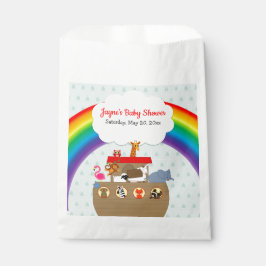 Bolsa De Papel El arcoiris Baby Shower de Noah