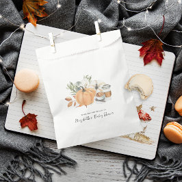 Bolsa De Papel El bebé está en camino | Baby Shower de Café de Ot
