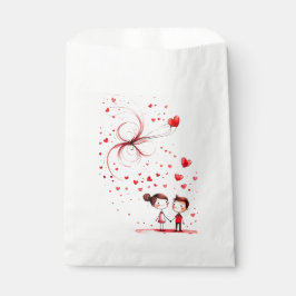 Bolsa De Papel El día de San Valentín 2025