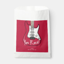 Bolsa De Papel El día de San Valentín de rock Favor Bag