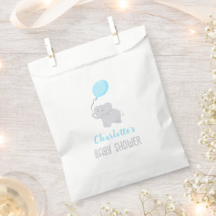 Bolsa De Papel El elefante lindo Baby Shower Boy