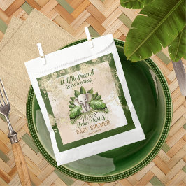 Bolsa De Papel El Elefante Un Pequeño Cacahuete Está En Camino De