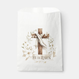 Bolsa De Papel Él es la Cruz Roja | Pascua