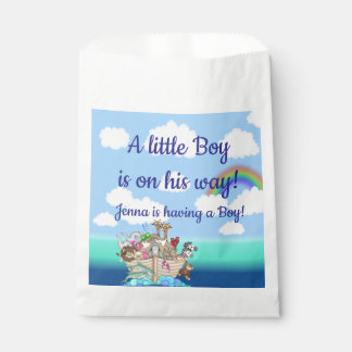 Bolsa De Papel El favor árabe de Noah en Baby Shower