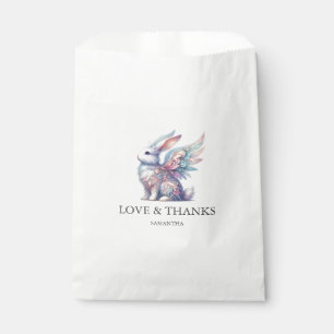 Bolsa De Papel El Favor De Pascua Bags Mystical Bunny