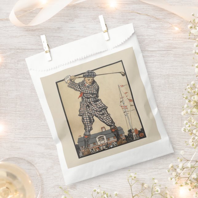 Bolsa De Papel El golf a través del tiempo: el club de golf mascu (Cortado)