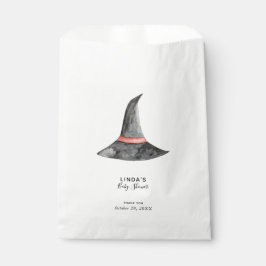Bolsa De Papel El Gorra de la bruja de Baby Shower de Halloween s
