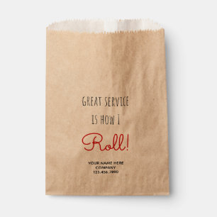 Bolsa De Papel El gran servicio de negocios es como hago el rollo