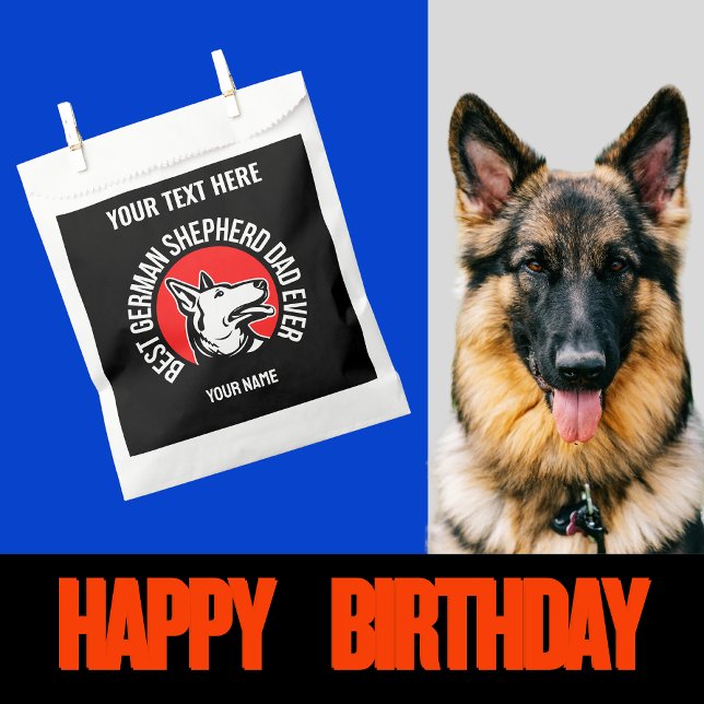 Bolsa De Papel El mejor pastor alemán (Subido por el creador)