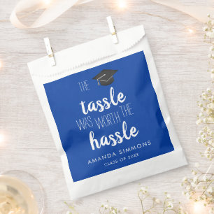 Bolsa De Papel El Tassel valía la pena el Hassle Graduation Favor