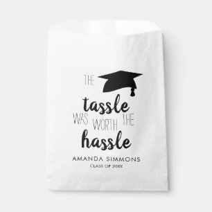 Bolsa De Papel El Tassel valía la pena la graduación de Hassle