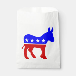 Bolsa De Papel elección de demócrata de burro