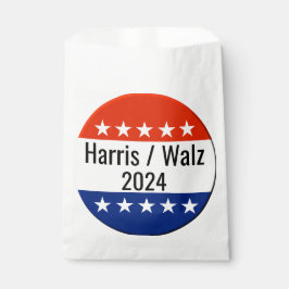 Bolsa De Papel Elecciones Harris Walz 2024