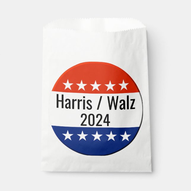 Bolsa De Papel Elecciones Harris Walz 2024 (Anverso)