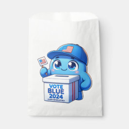 Bolsa De Papel Elecciones presidenciales de 2024 en azul