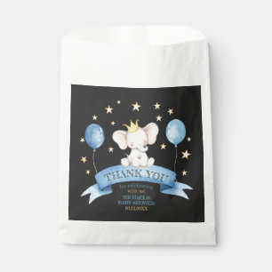 Bolsa De Papel elefante de tiza ESTRELLAS GLOBOS