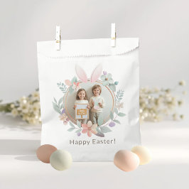 Bolsa De Papel Elegant Pastel Easter Photo Favor Bags
