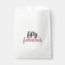 Bolsa De Papel Elegante 50 Y Fabuloso Rosa Gold Rubor