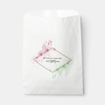 Elegante Boda de flores acuáticas