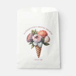 Bolsa De Papel Elegante Boho Helado Despedida de Soltera