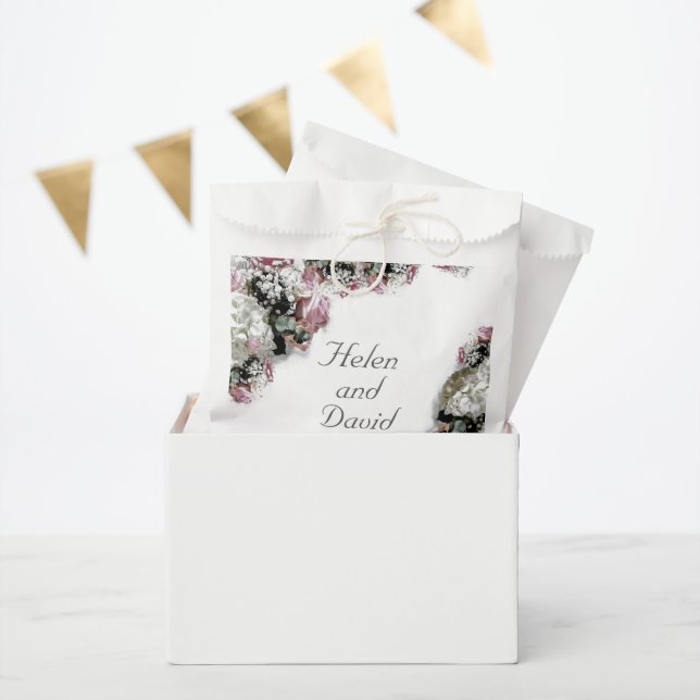 Bolsa De Papel Elegante Ducha Bridal Católica (Fiesta)