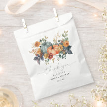 Elegante ducha de novia de otoño