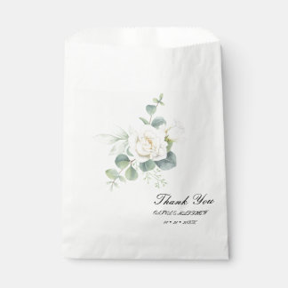 Bolsa De Papel Elegante eucalipto Boda botánico de verano