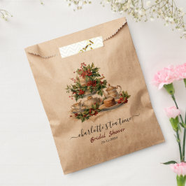 Bolsa De Papel Elegante Fiesta de té de Despedida de Soltera con