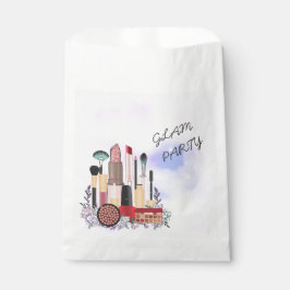 Bolsa De Papel Elegante glamur de artista Rubor Girly Pink