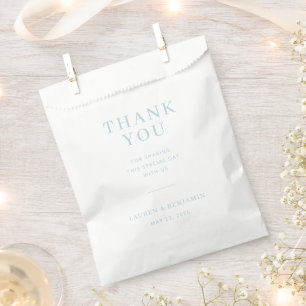 Bolsa De Papel Elegante Minimalismo Negro Gratitud