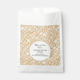 Bolsa De Papel Elegante partido de graduación universitaria