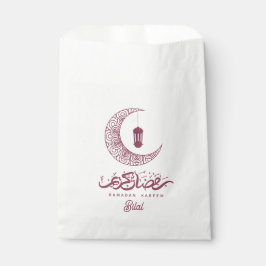 Bolsa De Papel Elegante Personalizado Ramadan Kareem