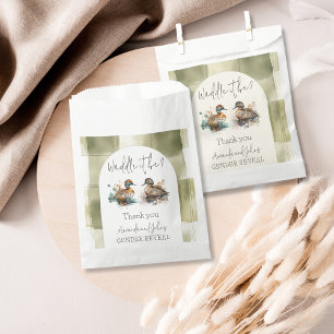 Bolsa De Papel Elegante Waddle, es revelación de género del pato