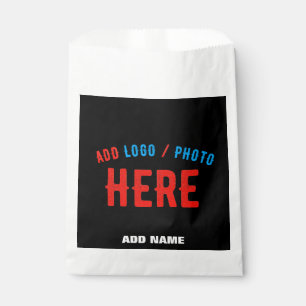 BOLSA DE PAPEL ELEGANTES PERSONALIZABLES NEGROS MODERNOS VERIFICA