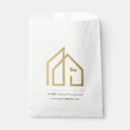 Bolsa De Papel Elemento promocional moderno inmobiliario