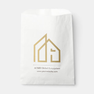 Bolsa De Papel Elemento promocional moderno inmobiliario