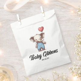 Bolsa De Papel Elephant Baby Shower