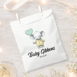Bolsa De Papel Elephant Baby Shower